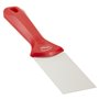 Vikan Hygiene Handschraper met RVS Blad - Rood - 50mm