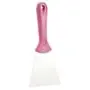 Vikan Hygiene Hand Scraper with Stainless Steel Blade - Pink - 100mm