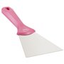 Vikan Hygiene Hand Scraper with Stainless Steel Blade - Pink - 100mm