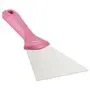 Vikan Hygiene Hand Scraper with Stainless Steel Blade - Pink - 100mm