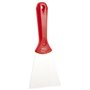 Vikan Hygiene Hand Scraper with Stainless Steel Blade - Red - 100mm