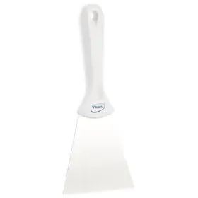 Vikan Hygiene Hand Scraper with Stainless Steel Blade - White - 100mm