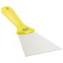 Vikan Hygiene Hand Scraper with Stainless Steel Blade - Yellow - 100mm