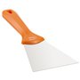 Vikan Hygiene Hand Scraper with Stainless Steel Blade - Orange - 100mm