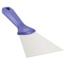 Vikan Hygiene Hand Scraper with Stainless Steel Blade - Purple - 100mm