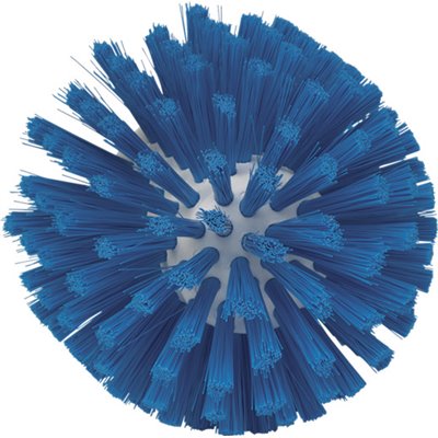 Vikan Hygiene Pijpenborstel - Blauw - Medium Vezels - Steelmodel - Ø175mm