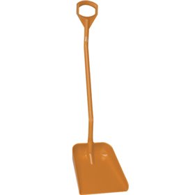 Vikan Hygiene Scoop - Orange - Ergonomic Handle 1310mm - Large Blade 380x340mm