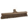 Vikan Hygiene combination sweeper - Brown - Hard - Soft Fibers - 410mm