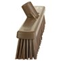 Vikan Hygiene combination sweeper - Brown - Hard - Soft Fibers - 410mm