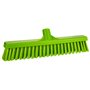 Vikan Hygiene combination sweeper - Lime - Hard - Soft Fibers - 410mm