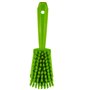 Vikan Hygiene Dish Brush with Short Handle - Lime - Hard Fibers - 270mm