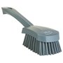 Vikan Hygiene Dish Brush with Short Handle - Gray - Hard Fibers - 270mm