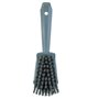 Vikan Hygiene Dish Brush with Short Handle - Gray - Hard Fibers - 270mm