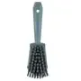Vikan Hygiene Dish Brush with Short Handle - Gray - Hard Fibers - 270mm