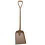 Vikan Hygiene Scoop - Brown - Straight Handle 1040mm - Standard Blade 327x271mm