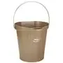 Vikan Hygiene Bucket with Spout - Brown - Graduation - 12ltr