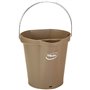 Vikan Hygiene Bucket with Spout - Brown - Graduation - 6ltr