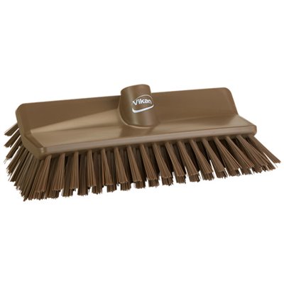 Vikan Hygiene Corner Scrubber - Brown - Medium - 265mm