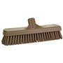 Vikan Hygiene Floor Scrubber - Brown - Hard - 305mm