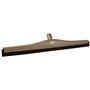 Vikan Hygiene classic Floor Squeegee with Fixed Neck - Brown - Black Cassette - 600mm