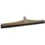 Vikan Hygiene classic Floor Squeegee with Fixed Neck - Brown - Black Cassette - 600mm