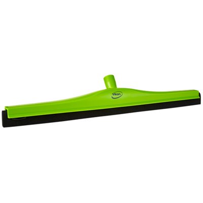 Vikan Hygiene classic Floor Squeegee with Fixed Neck - Lime - Black Cassette - 600mm