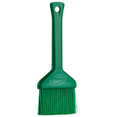 Vikan Hygiene Flat Brush - Green - Super Soft - 70mm