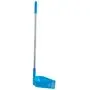 Vikan Hygiene Dust Pan with Upright Aluminum Handle 75cm - Blue - 330mm
