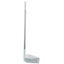 Vikan Hygiene Dust Pan with Upright Aluminum Handle 75cm - White - angled - 330mm