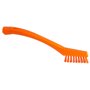 Vikan Hygiene Precision Brush - Orange - Extra Hard Fibers - 205mm