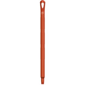 Vikan Hygiene Plastic Short Handle - 650mm - Ø32mm - Red