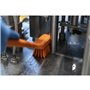 Vikan Hygiene Narrow Brush Long Handle - Orange - Hard Fibers - 420mm