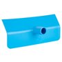 Vikan Hygiene Nylon Schraper-Duwer - Blauw - met Steelaansluiting - 270mm