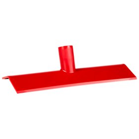 Vikan Hygiene Nylon Schraper-Duwer - Rood - met Steelaansluiting - 270mm