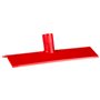 Vikan Hygiene Nylon Schraper-Duwer - Rood - met Steelaansluiting - 270mm