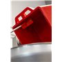 Vikan Hygiene Nylon Schraper-Duwer - Rood - met Steelaansluiting - 270mm