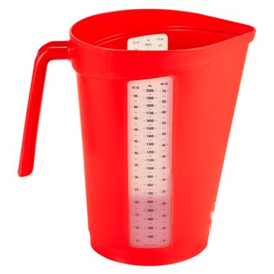 Vikan Hygiene Maatbeker - Rood - 2ltr