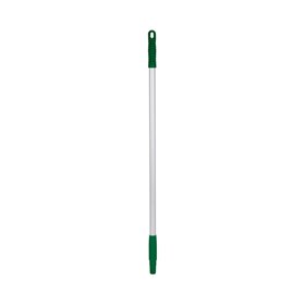 Vikan Hygiene Aluminum Handle - 840mm - Ø22mm - Green - with Screw Thread