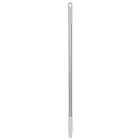 Vikan Hygiene Aluminum Handle - 840mm - Ø22mm - White - with Screw Thread