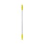 Vikan Hygiene Aluminum Handle - 840mm - Ø22mm - Yellow - with Screw Thread