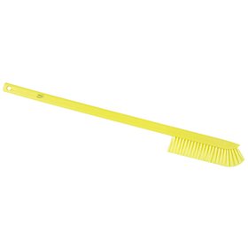 Vikan Hygiene Precision Brush Long Handle - Yellow - Medium Fibers - 600mm