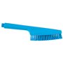 Vikan Hygiene Hand Brush with Water Throughput - Blue - Hard - 330mm