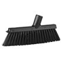 Vikan Hygiene Medium Sweeper for Dustpan with Long Handle - 250 mm - Black