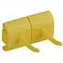 Vikan Hygiene Double Hook for Hi-Flex Hanging System - Yellow - 83mm