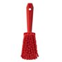 Vikan Hygiene Dish Brush with Short Handle - Red - Soft Fibers - 270mm