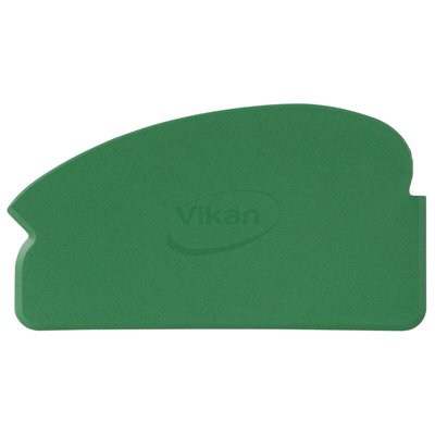 Vikan Hygiene Hand Scraper - Metal detectable - Green - Flexible - 165mm