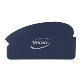 Vikan Hygiene Hand Scraper - Metal detectable - Blue - Flexible - 165mm