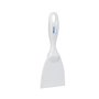 Vikan Hygiene Hand Scraper - Metal Detectable - White - Straight - 75mm