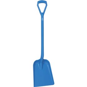 Vikan Hygiene Shovel - Metal detectable - Blue - Straight Handle 1,040mm - Blade 327x271mm