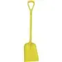 Vikan Hygiene Shovel - Metal detectable - Yellow - Straight Handle 1,040mm - Blade 327x271mm